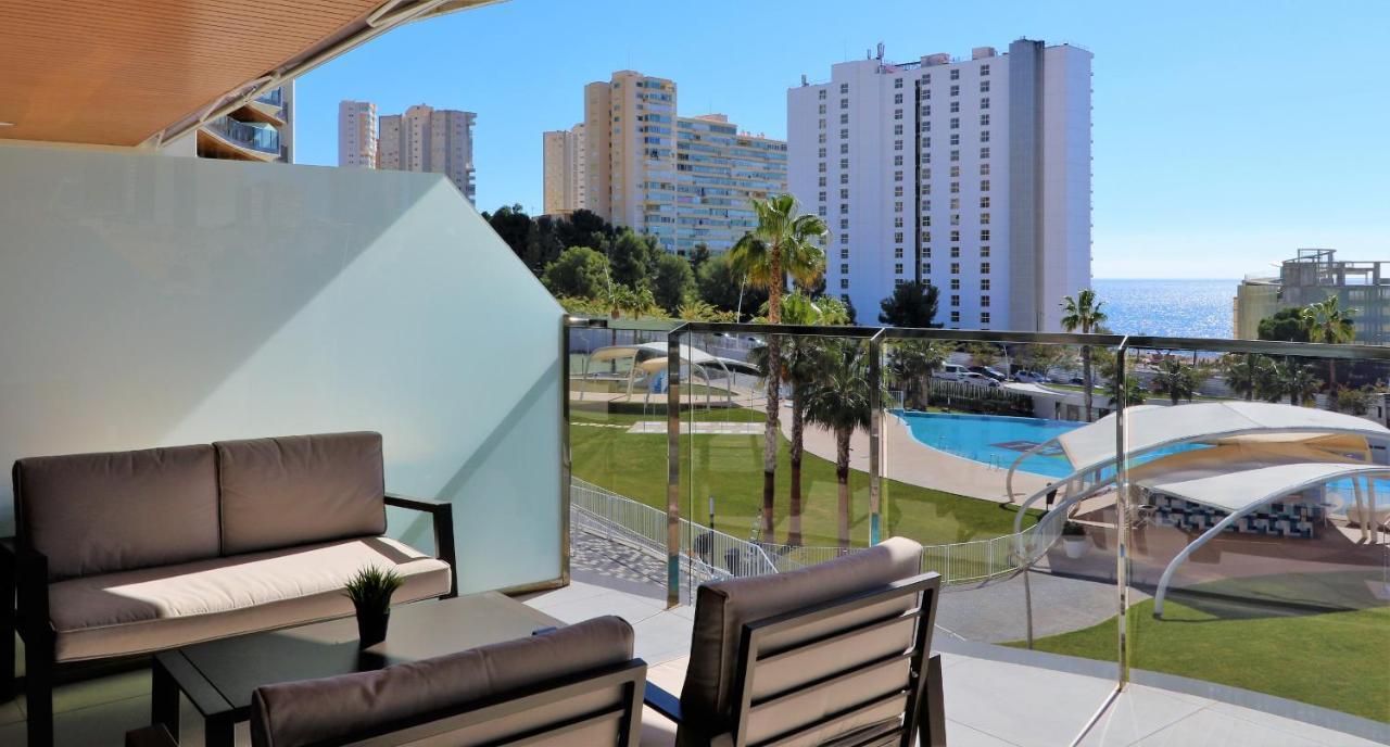 Ferienwohnung Sunset Waves 1-2 Benidorm Exterior foto