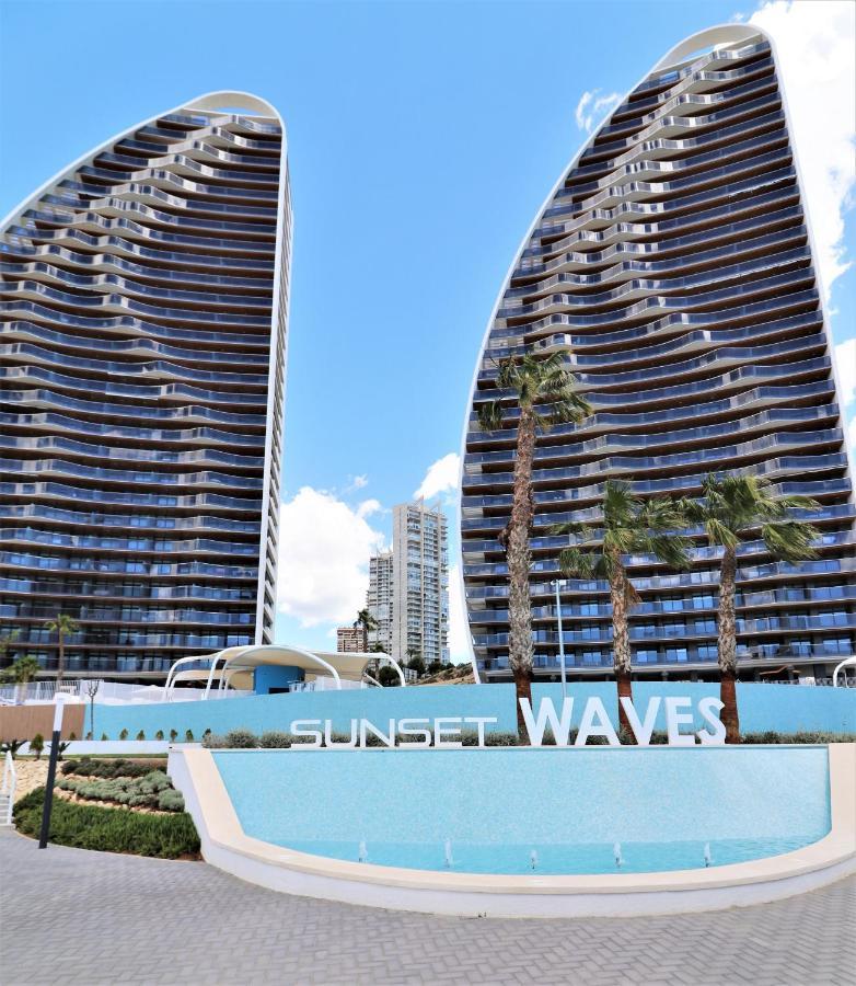 Ferienwohnung Sunset Waves 1-2 Benidorm Exterior foto