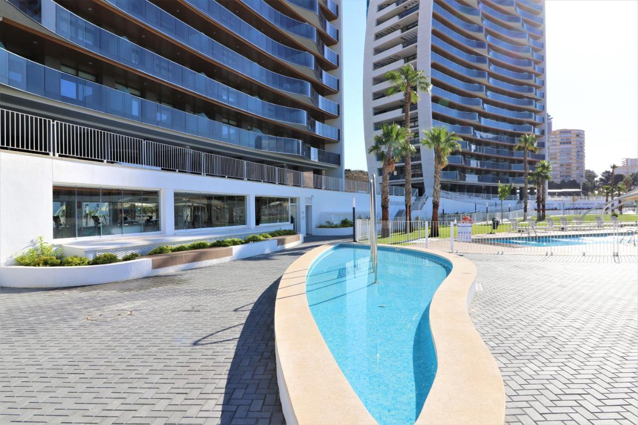 Ferienwohnung Sunset Waves 1-2 Benidorm Exterior foto